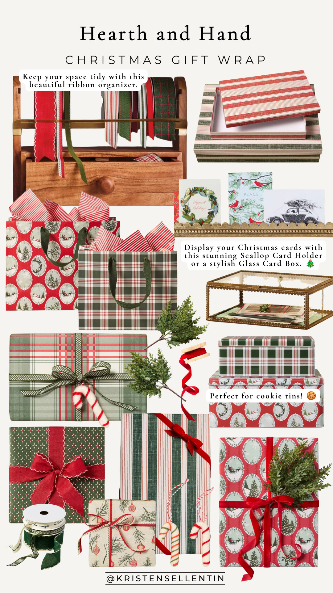 NEW! Hearth and Hand Christmas gift wrap @ Target! 

 #LTKmomlife #LTKSeasonal #LTKHome