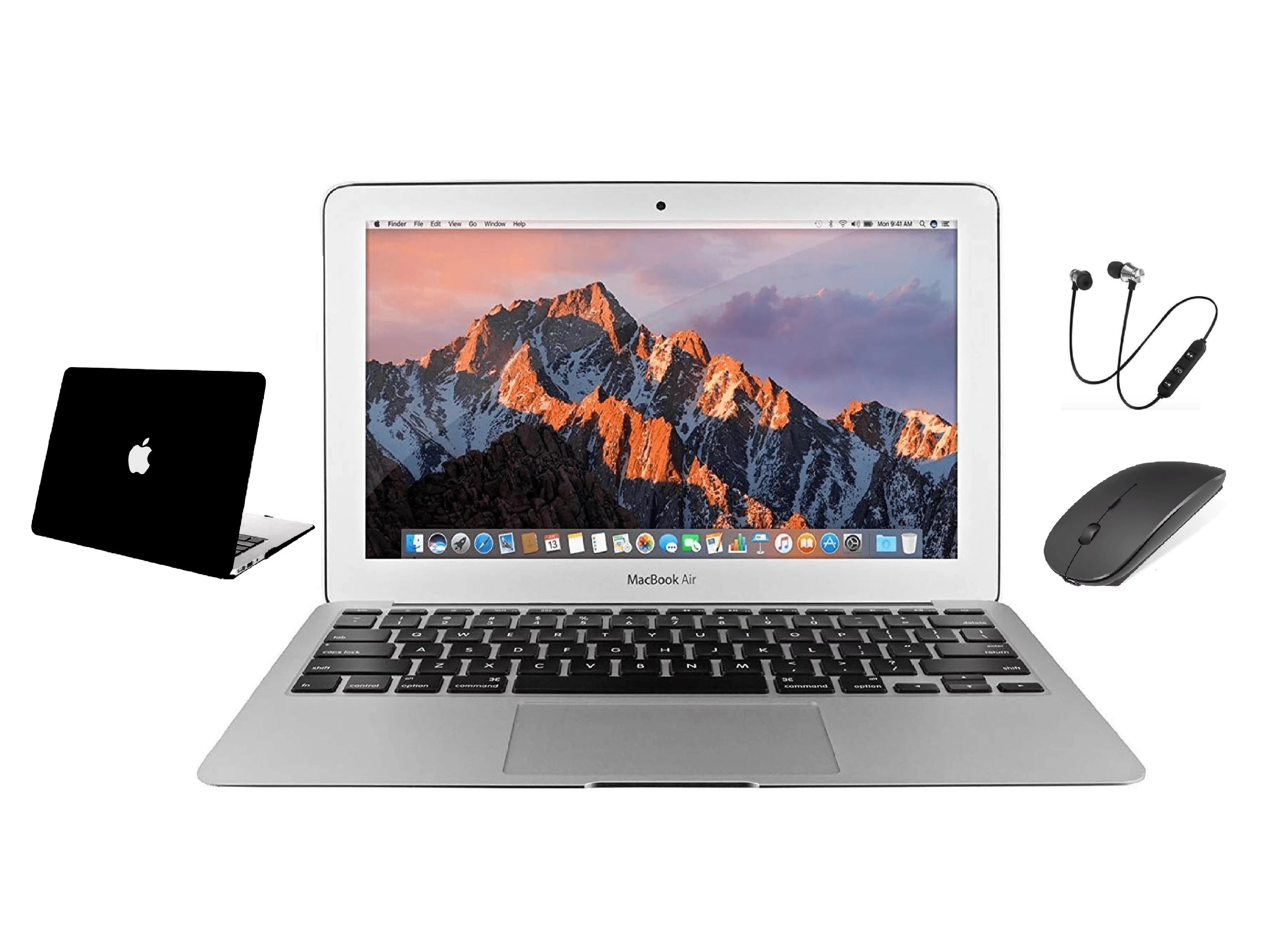 Apple Macbook Air 11.6-inch Bundle Includes: Wireless Headset, Generic Case, Bluetooth Mouse & 1 ... | Walmart (US)