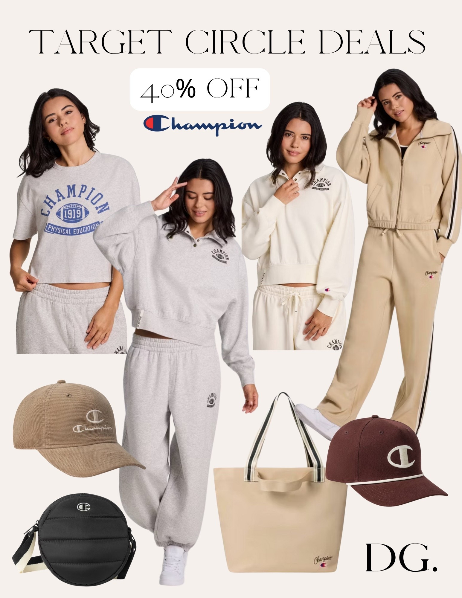 Target circle deals! Champion attire is 40% OFF today only!!! 

Fall outfits, fall styles , sweatpants, loungewear , sets

#LTKActive #LTKSaleAlert #LTKFindsUnder50