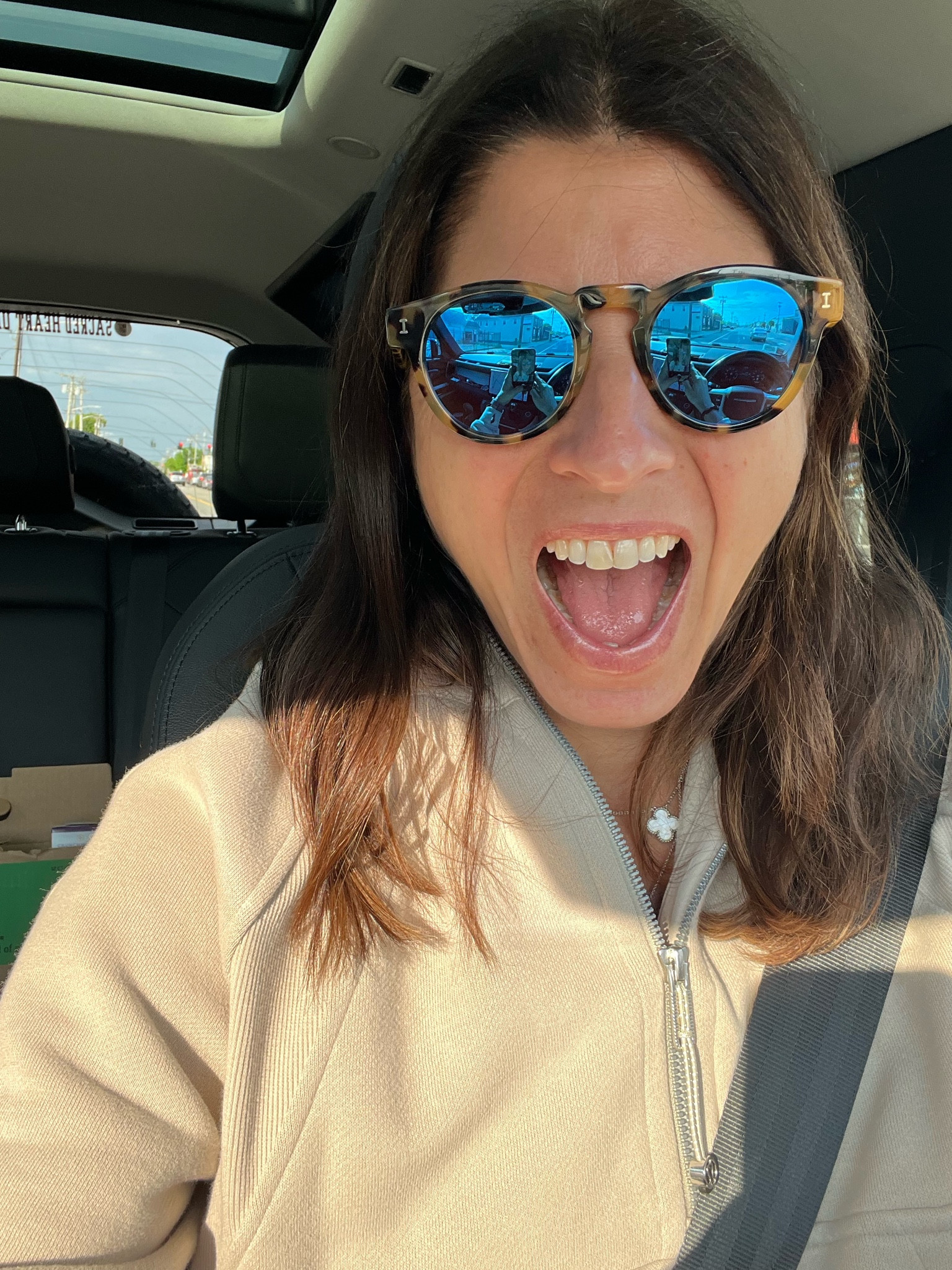 Stoked to be here! You’ll see me in sunnies most days. Definitely a ‘fit elevator! Love these illesteva ones   

#LTKActive #LTKU #LTKStyleTip