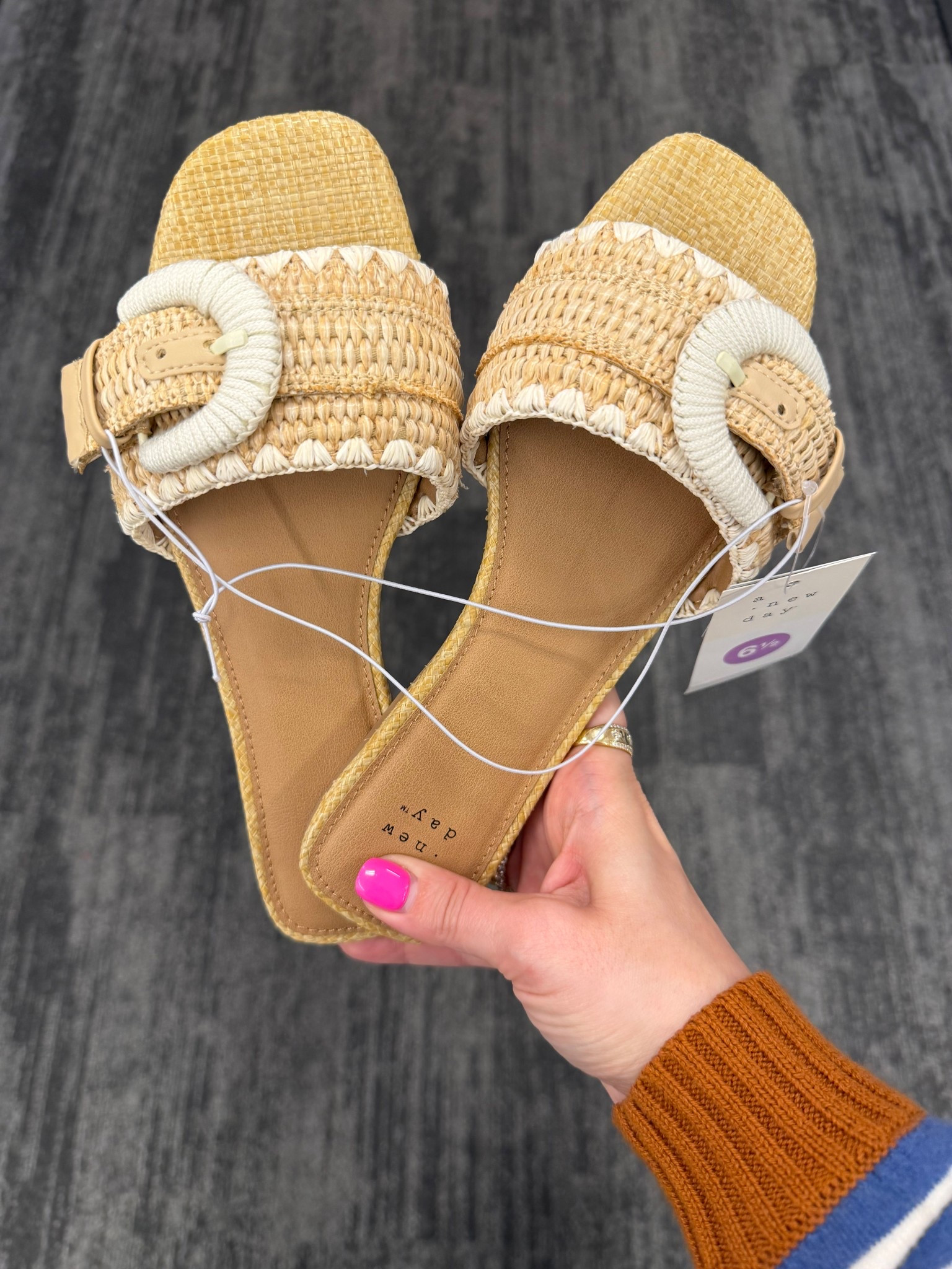 New memory foam sandals 
