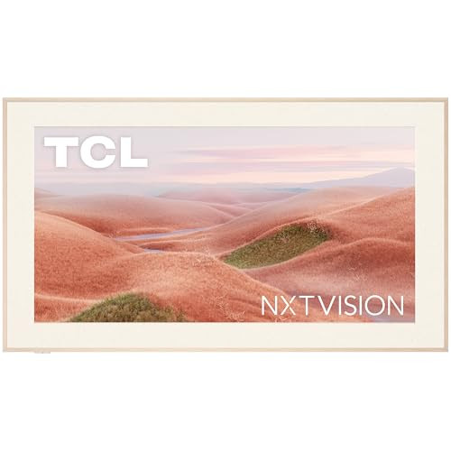 TCL 55” NXTVISION Frame TV 4K QLED, Dolby Vision IQ HDR & Dolby Atmos Smart TV with Google TV, Including Built-in Google Assistant with Voice Remote, Amazon Alexa Compatibility, and Flush Wall Mount | Amazon (CA)