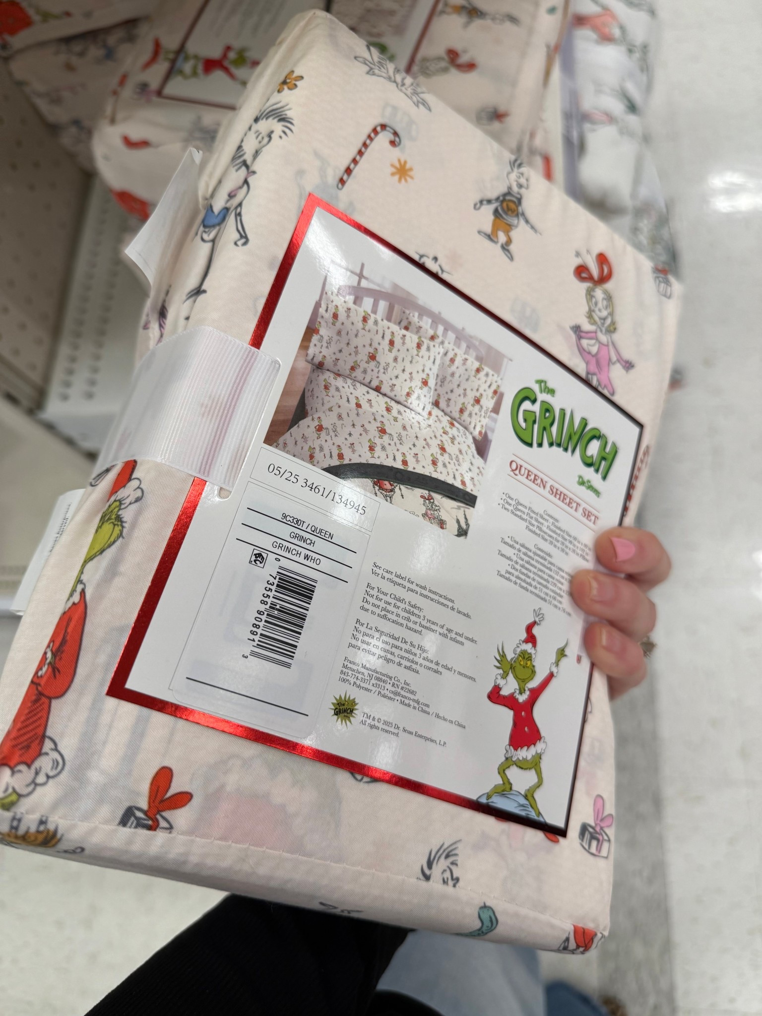 Grinch sheets 

#LTKSeasonal #LTKFamily #LTKHoliday