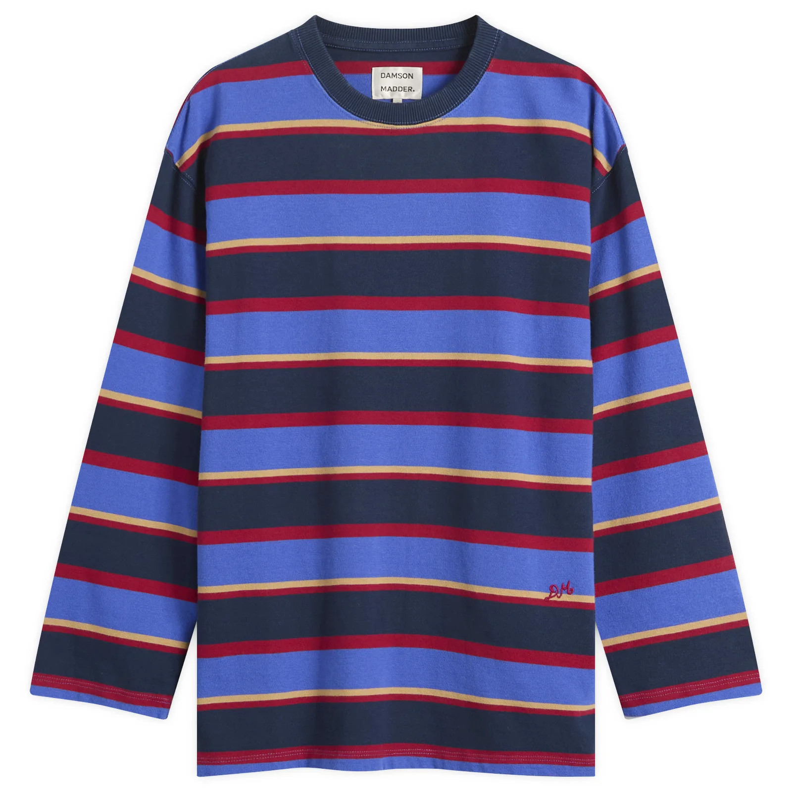 Damson Madder Ali Long Sleeve Stripe T-Shirt | END. Clothing