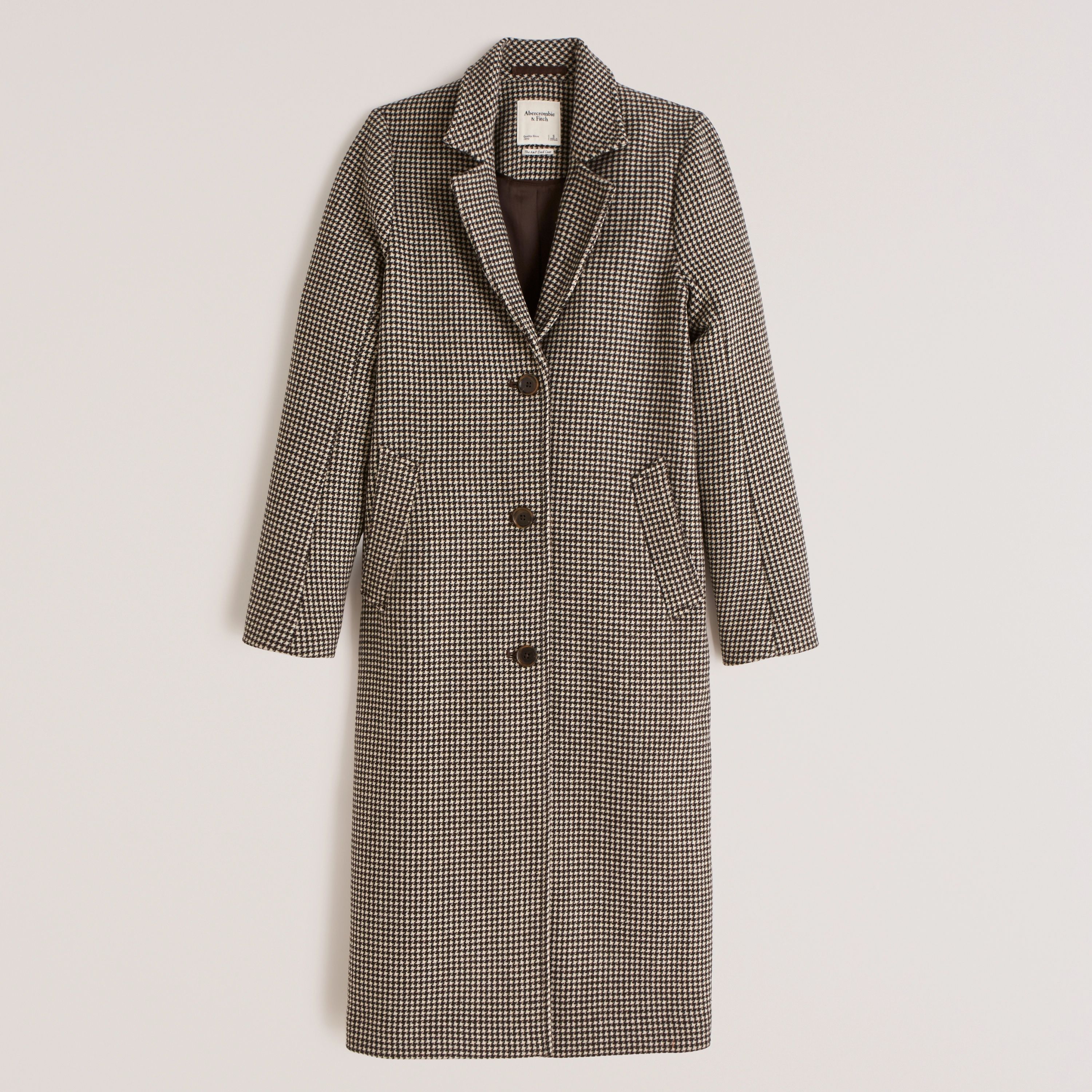 Calf-Length Dad Coat | Abercrombie & Fitch (US)