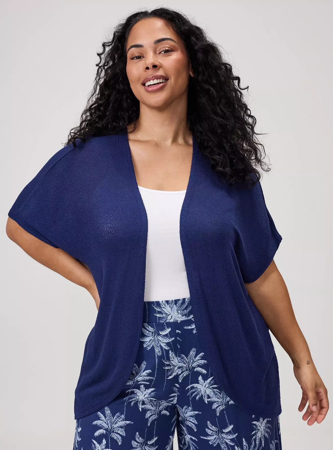 Open Front Cocoon Cardigan | Torrid (US & Canada)