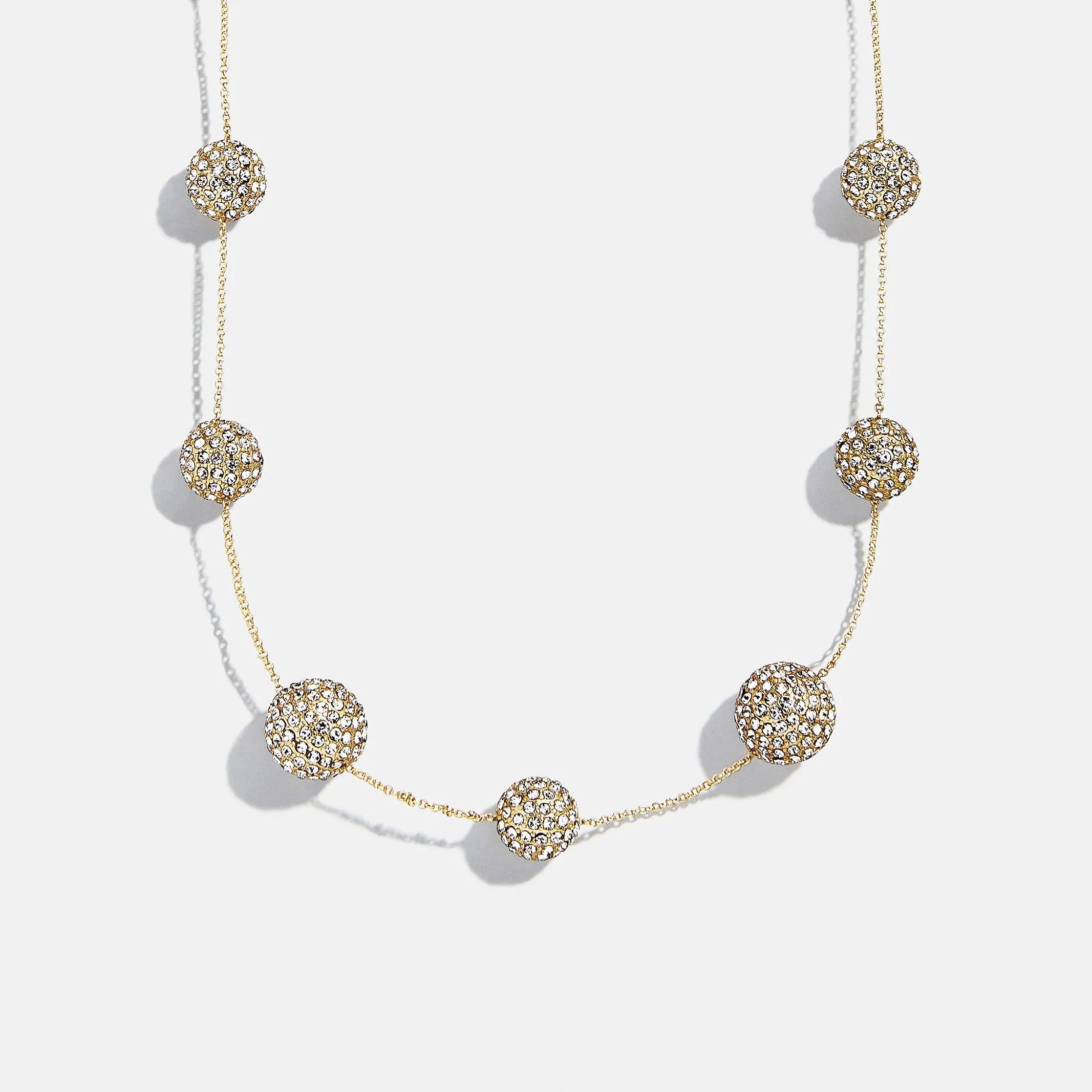 Blair Necklace - Gold/Pavé | BaubleBar