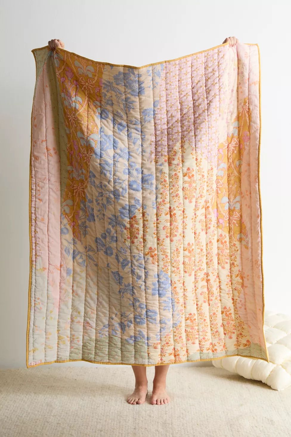 Jasmine Cotton Seed Stitch Throw Blanket | Urban Outfitters (US and RoW)