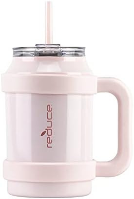 Amazon.com | Reduce 32 oz Mug Tumbler, Stainless Steel with Handle - Keeps Drinks Cold up to 30 H... | Amazon (US)