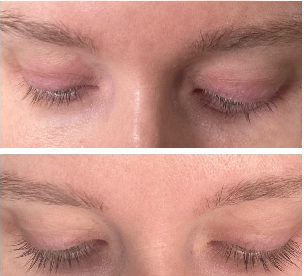 2 months of using grande lash and no lash extensions! 