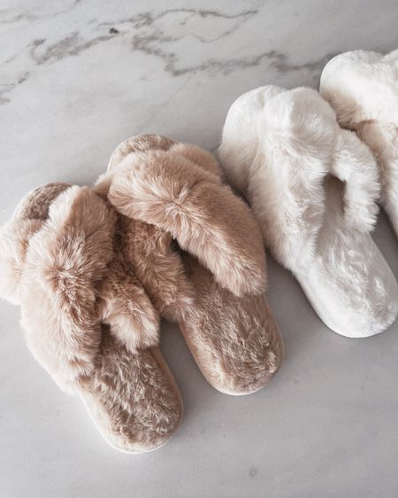 Cozy slippers, gift idea, gifts for her #StylinbyAylin 

#LTKunder50 #LTKGiftGuide #LTKshoecrush