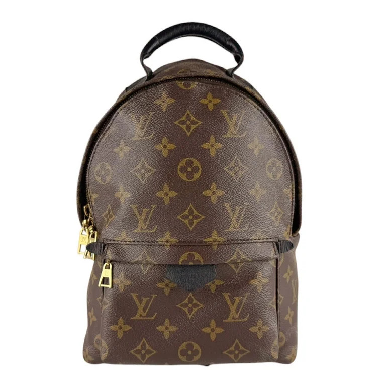 Pre-Owned Louis Vuitton Palm Springs Backpack PM Monogram Canvas Brown Men's/Women's M44871... | Walmart (US)