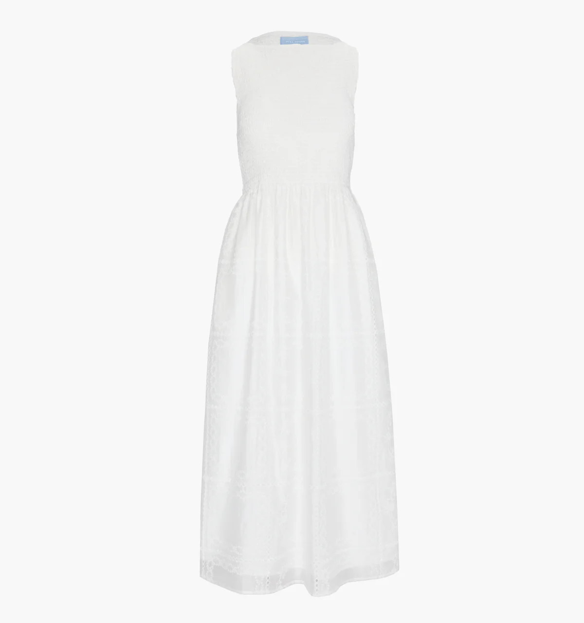 The Cosima Nap Dress | White Patchwork Organza / XXS | Hill House Home | Hill House Home US