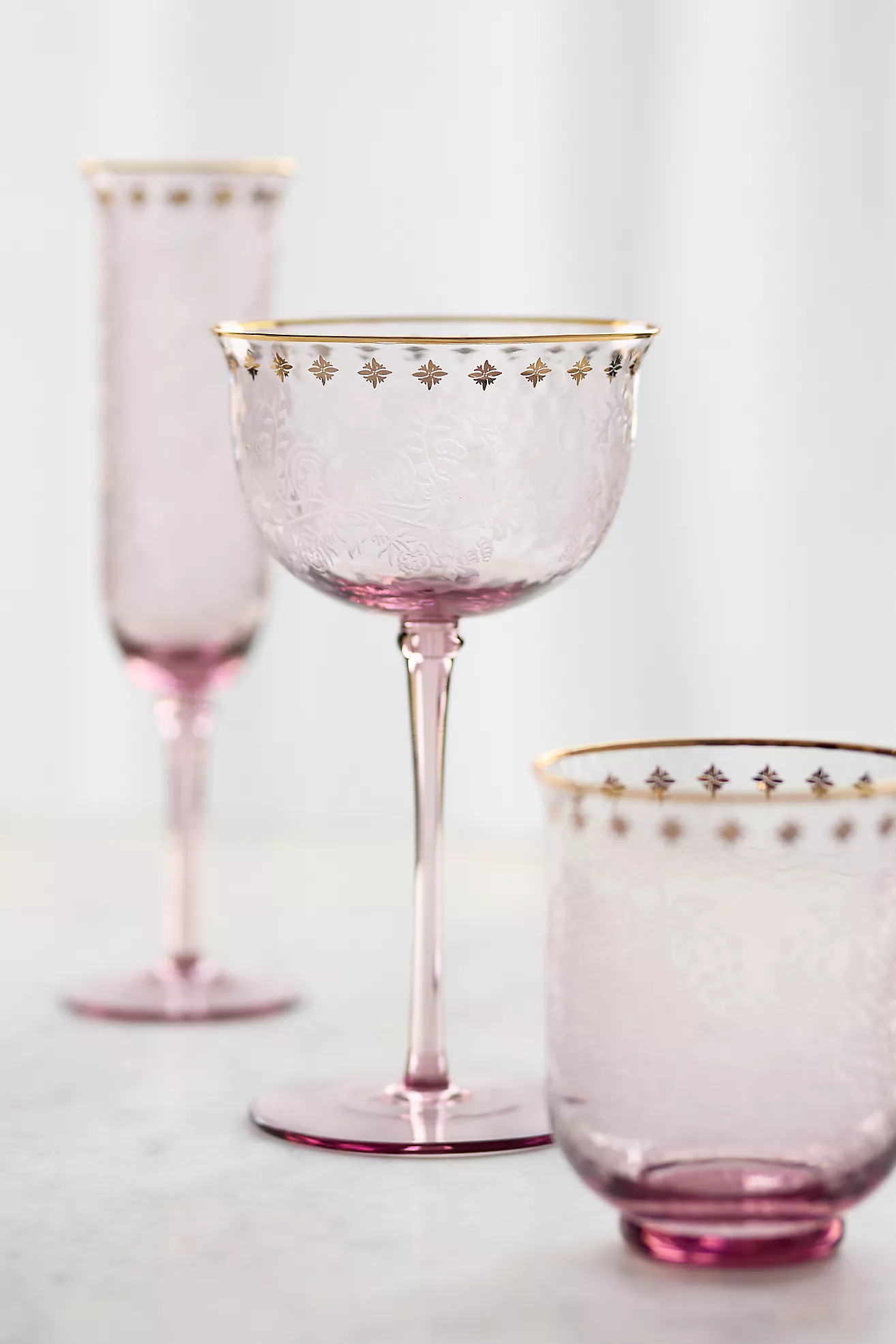 Sinna Wine Glasses, Set of 4 | Anthropologie (US)