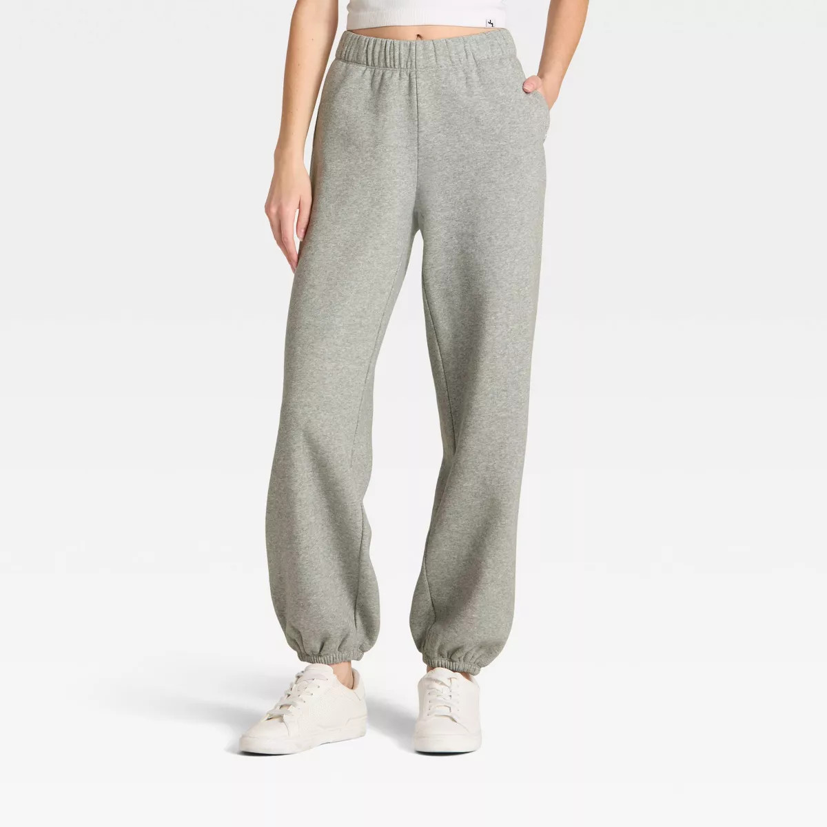 Women's Cinched Fleece Jogger Sweatpants - JoyLab™ | Target