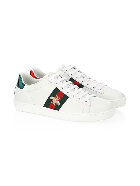New Ace Bee Embroidered Sneakers | Saks Fifth Avenue