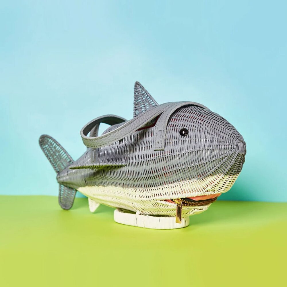ISO In Search Of Wicker Darling Brutus the Shark Purse | Poshmark