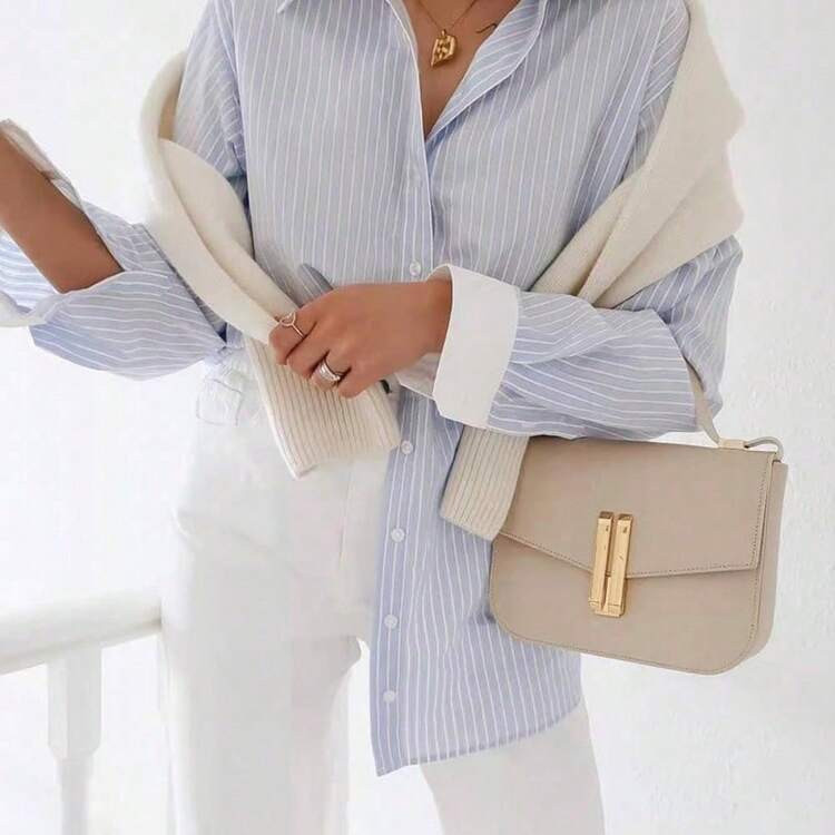 Crossbody Bag In Gray | SHEIN