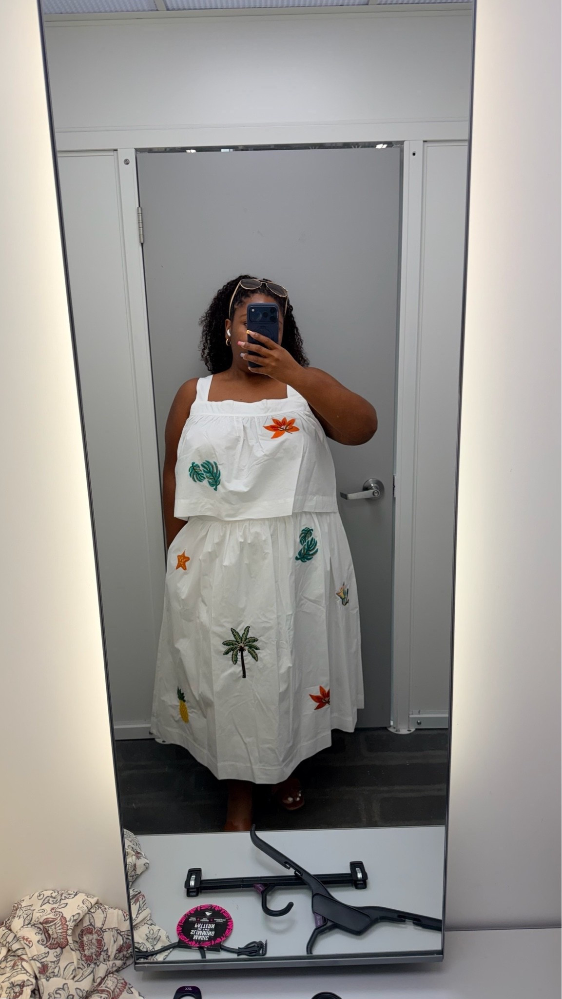 ✨ This Embroidered Cotton Maxi Skirt with Drop Waist paired with the matching Square Neck Top screams summer - sizing goes up to a 4X!

#LTKootd #LTKgrwm #LTKPlusSize