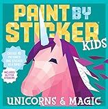 Paint by Sticker Kids: Unicorns & Magic: Create 10 Pictures One Sticker at a Time! Includes Glitt... | Amazon (US)