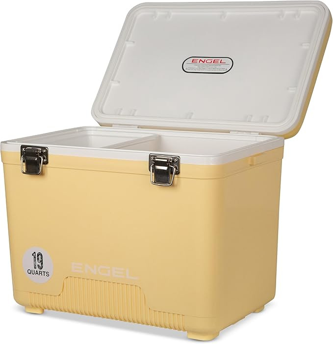 Engel 19qt Leak-Proof, Air Tight, Drybox Cooler and Small Hard Shell Lunchbox for Men and Women | Amazon (US)