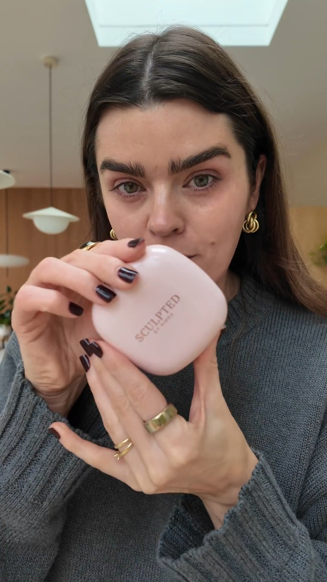 Trying the new Sculpted by Aimee cushion foundation...

#LTKbeauty