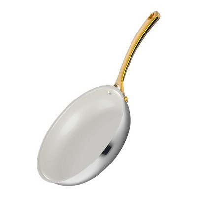 NutriChef Non-Stick Large Fry Pan - 9.5-Inch Frypan with Ceramic Non-Stick Coating - ACNCSTS16LFP9 | Target