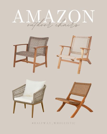 Shop these outdoor lounge chairs from Amazon! They are perfect for a porch, patio or fire pit area. 

Amazon find. Summer decor. Home decor. Accent chair. 

#LTKsalealert #LTKSeasonal #LTKhome