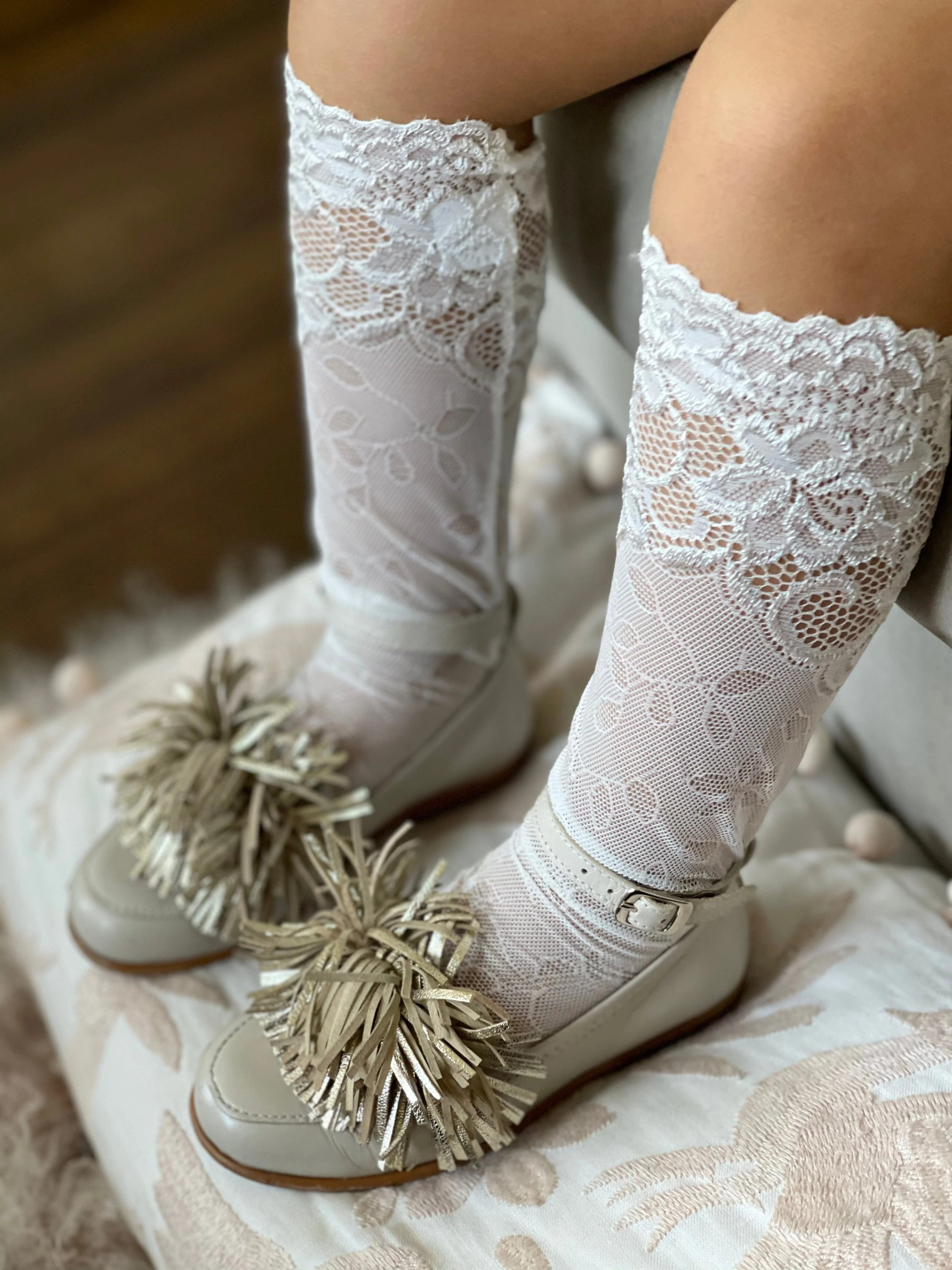 Flora Lace Socks | petite maison kids