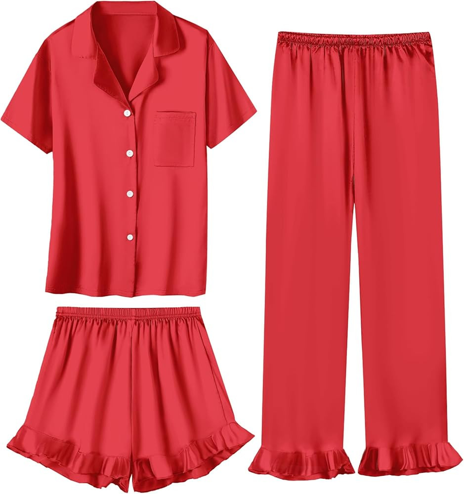 Umeyda Girls Silk Satin, 5-14 Years | Amazon (US)