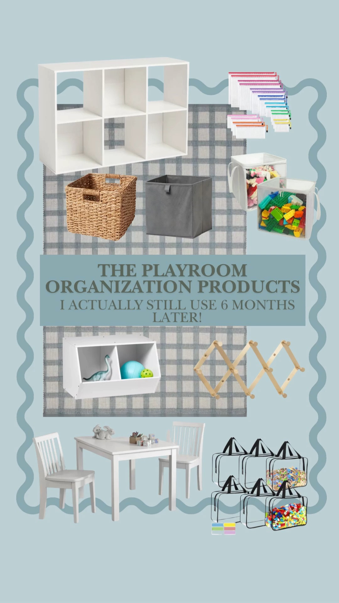 I’ve tried a lot of playroom organization products, but these are the ones that have actually stood the test of daily life with two kids. From toy storage and cube organizers to bins and baskets, these are the products we still use every single day to keep the playroom functional and clutter-free.




playroom organization
toy storage solutions
playroom storage ideas
kids organization
cube storage organizer
toy organization
playroom decor
kids room storage
storage bins for toys
playroom makeover
family organization
organized home ideas
basket storage solutions
playroom essentials

#LTKHome #LTKmomlife #LTKKids