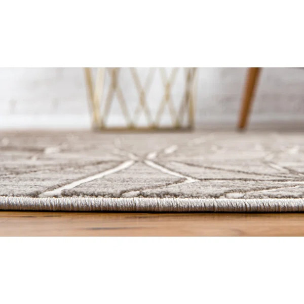 Uptown Fifth Avenue Light Brown Area Rug | Wayfair North America