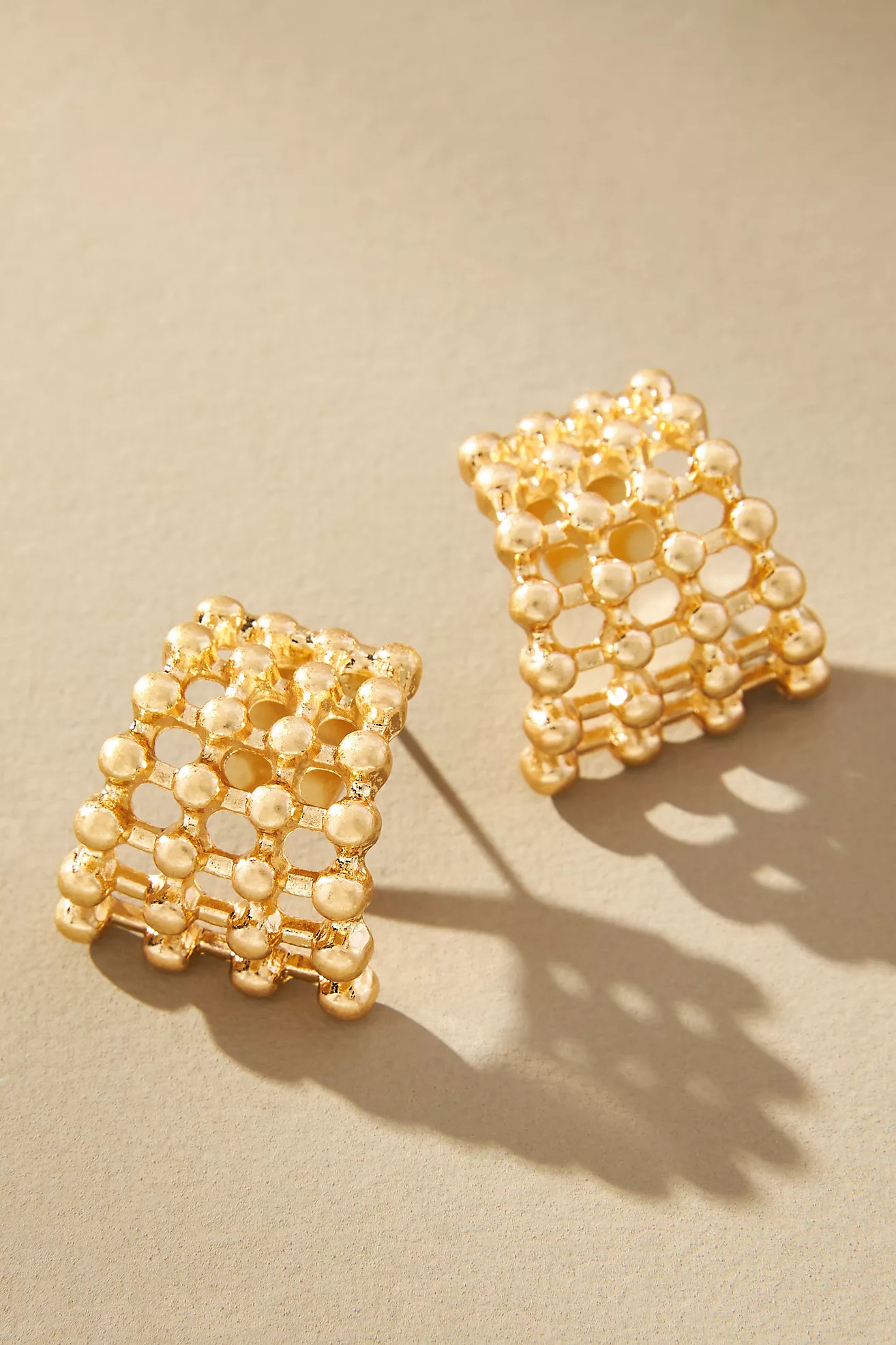 Textured Net Earrings | Anthropologie (US)