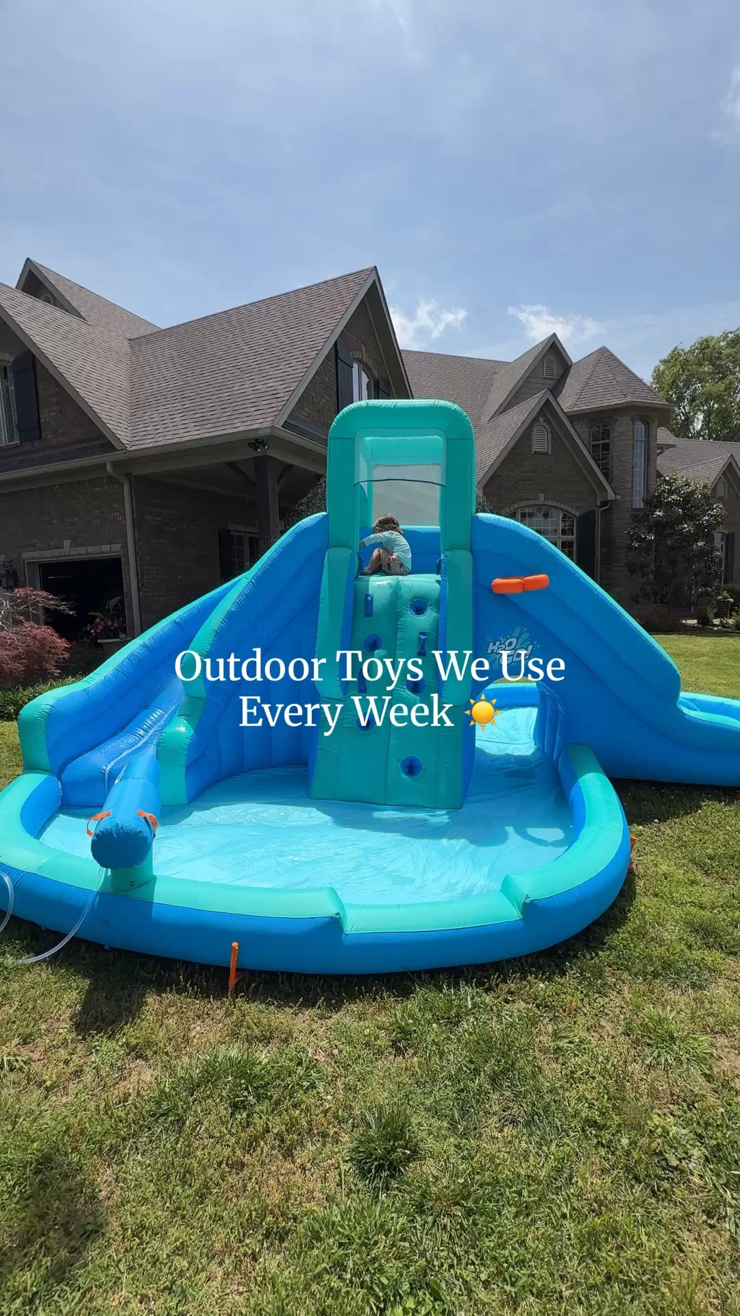 SAHM mom of a 2yr old & 4yr old, & these are our top 4 outdoor toys on repeat all summer long
- Inflatable water park
- Bluey water table
- Mud kitchen
- Splash pad
We spend so much time outside, and these are a must for keeping my kids entertained all summer long
Comment TOYS and l'll send you the links!
#outdoortoys #summertoys #toddleractivities #backyardplay #momof2 | target | sunny life | funboy | water inflatable | summer toys | outdoor play | target | Wayfair | amazon | kids toys | Toy Story 5 | water toys | floats | slip n slide | water slide | pool day | water table | toddler toys | @Target @Wayfair @Etsy @SUNNYLiFE @FUNBOY

#LTKSwim #LTKKids #LTKmomlife