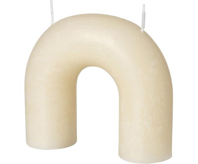 Bougie beige à deux mèches Bend | WestwingNow | WestwingNow EU