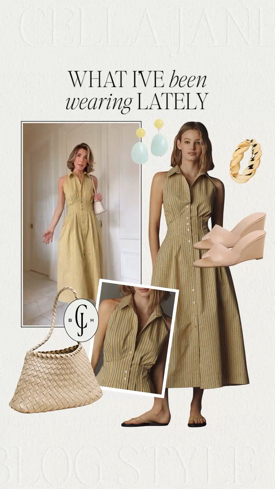 What I’ve Been Wearing Lately | a great look for Mother’s Day, a baby shower or any other spring event. Dress from @Anthropologie 

#LTKootd #LTKMothersDay