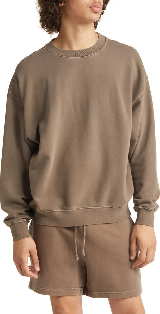Core Oversize Crewneck Sweatshirt | Nordstrom