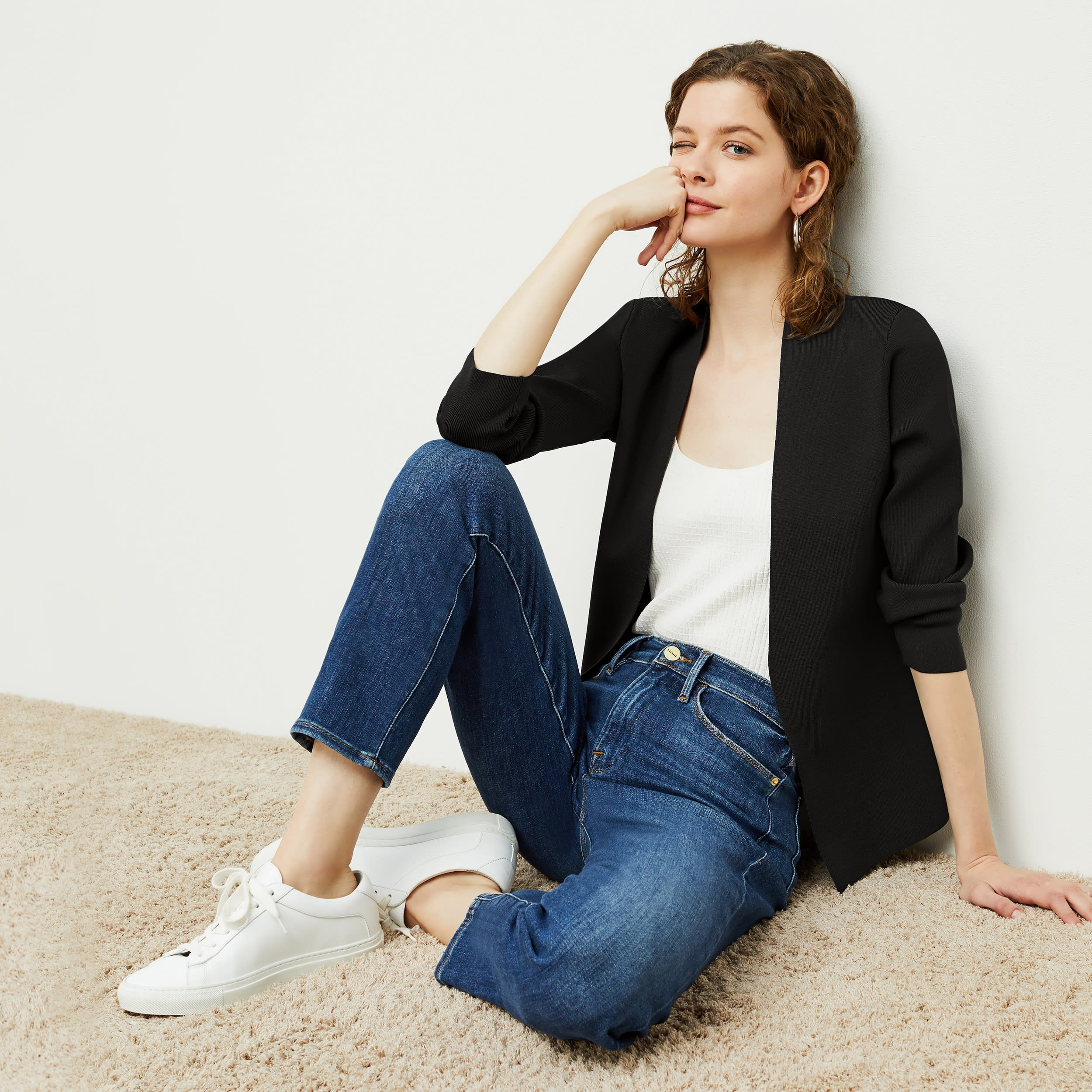 Woolf Jardigan :: Black | MM LaFleur