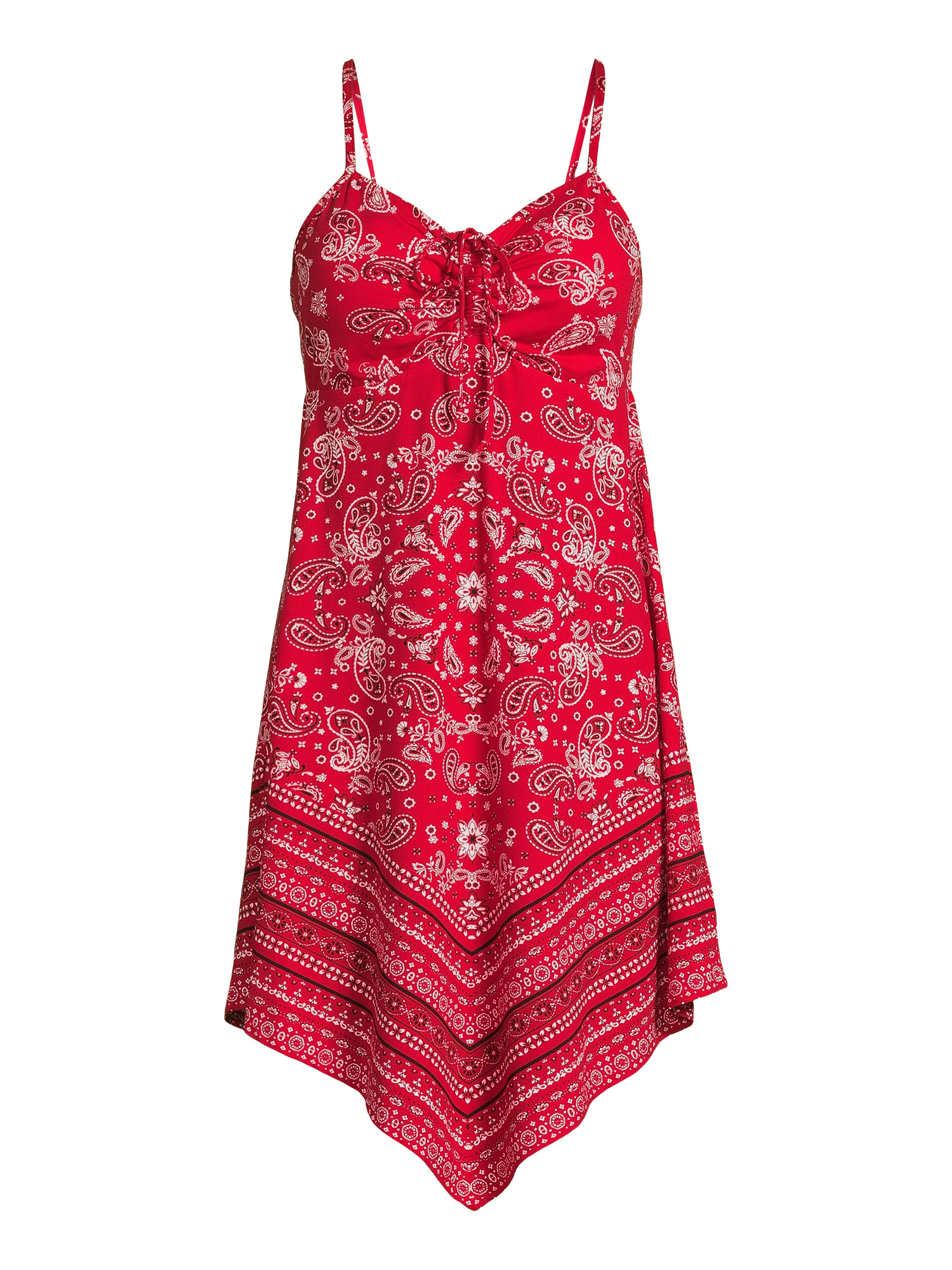 No Boundaries Hanky Hem Dress, Women’s and Women's Plus | Walmart (US)