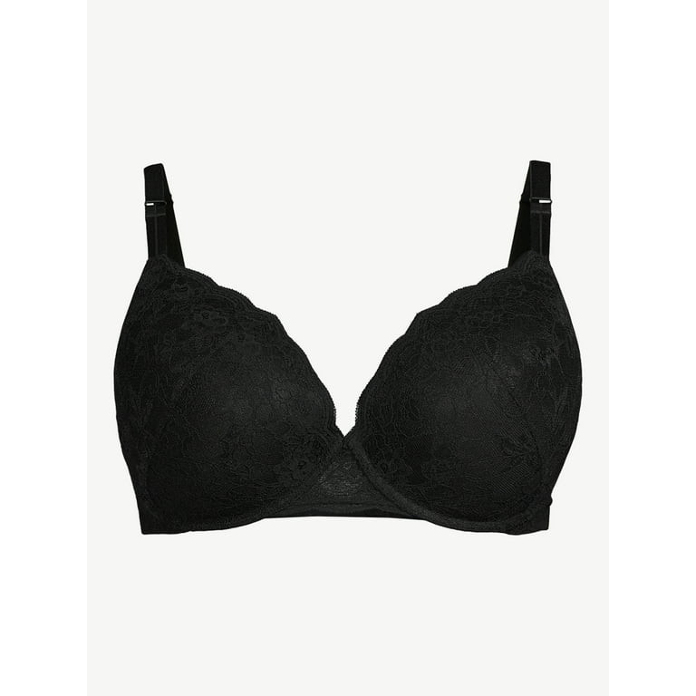 Joyspun Women's Lace Push Up Bra, Sizes to 40D | Walmart (US)