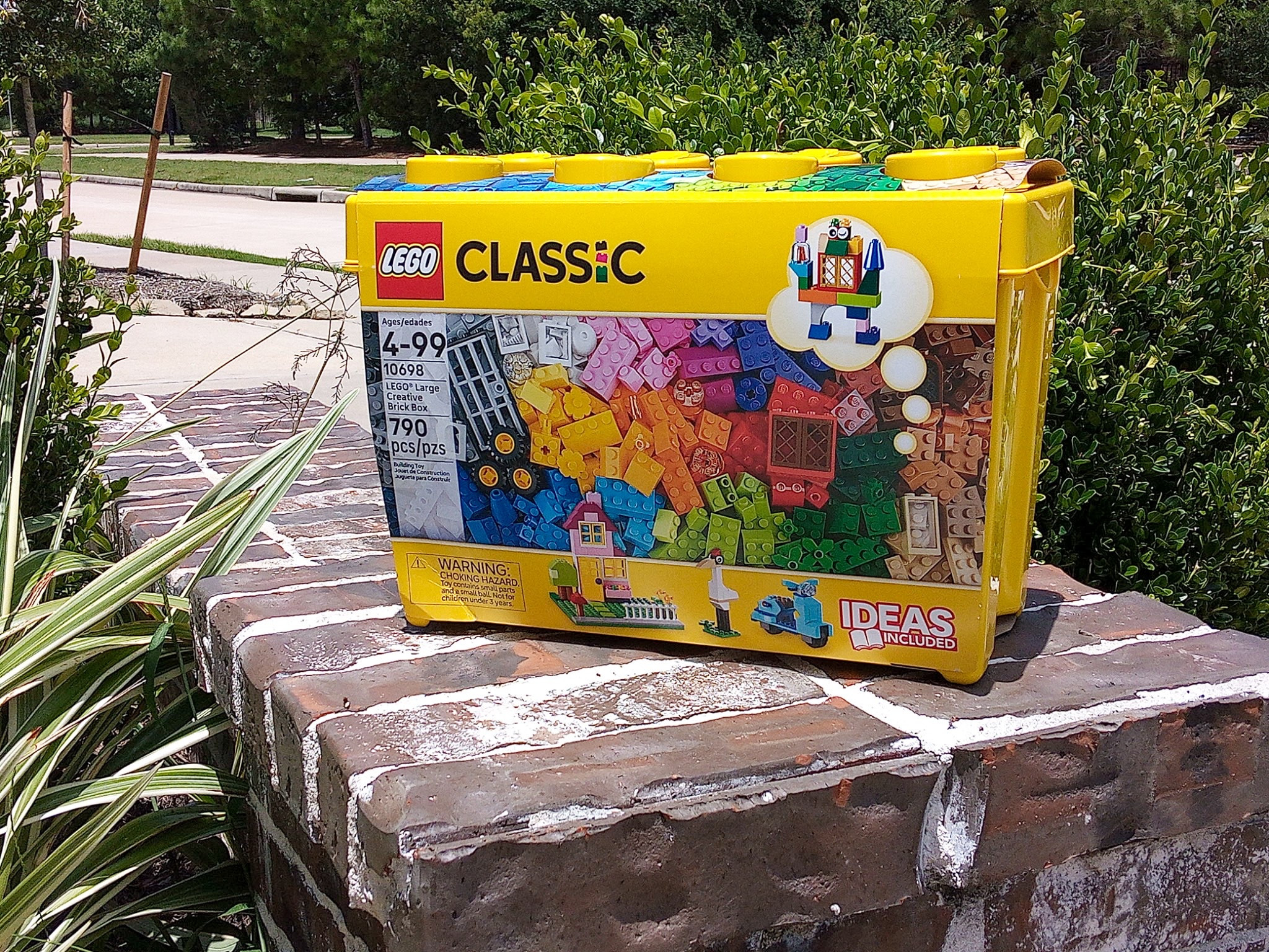 My son loves to build freestyle. He picked up this kit of Legos to build what he wants. LEGO Classic Large Creative Brick Box Build Your Own Creative Toys, Kids Building Kit #lego #legobuilder #kids #summer