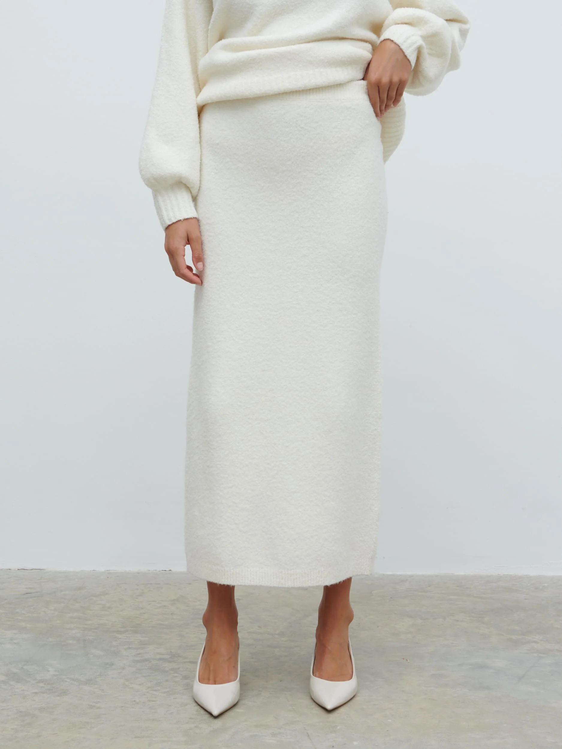 Camille Midaxi Knit Skirt | Pretty Lavish (UK)