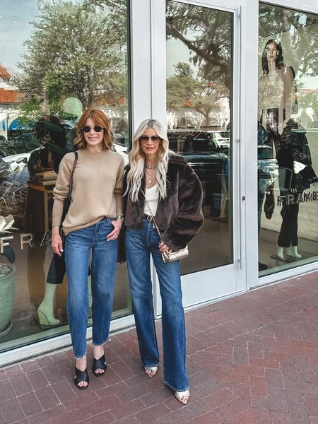 Calling all SALE lovers 🤎 >> If you love cozy sweaters, really good denim, and fabulous faux furs as much as we do then you have to check out the amazing FRIENDS & FAMILY sale going on now through Sept. 27th @framedenim in HP VILLAGE. Everything is 25% off which means now is the perfect time to add those special fall staples to your wardrobe! 

My favorite piece in the store is the cozy chocolate brown faux fur bomber jacket! It’s crazy soft and this color is gorgeous! It runs tts, I’m wearing an XS. 



#LTKSale #LTKover40 #LTKSeasonal