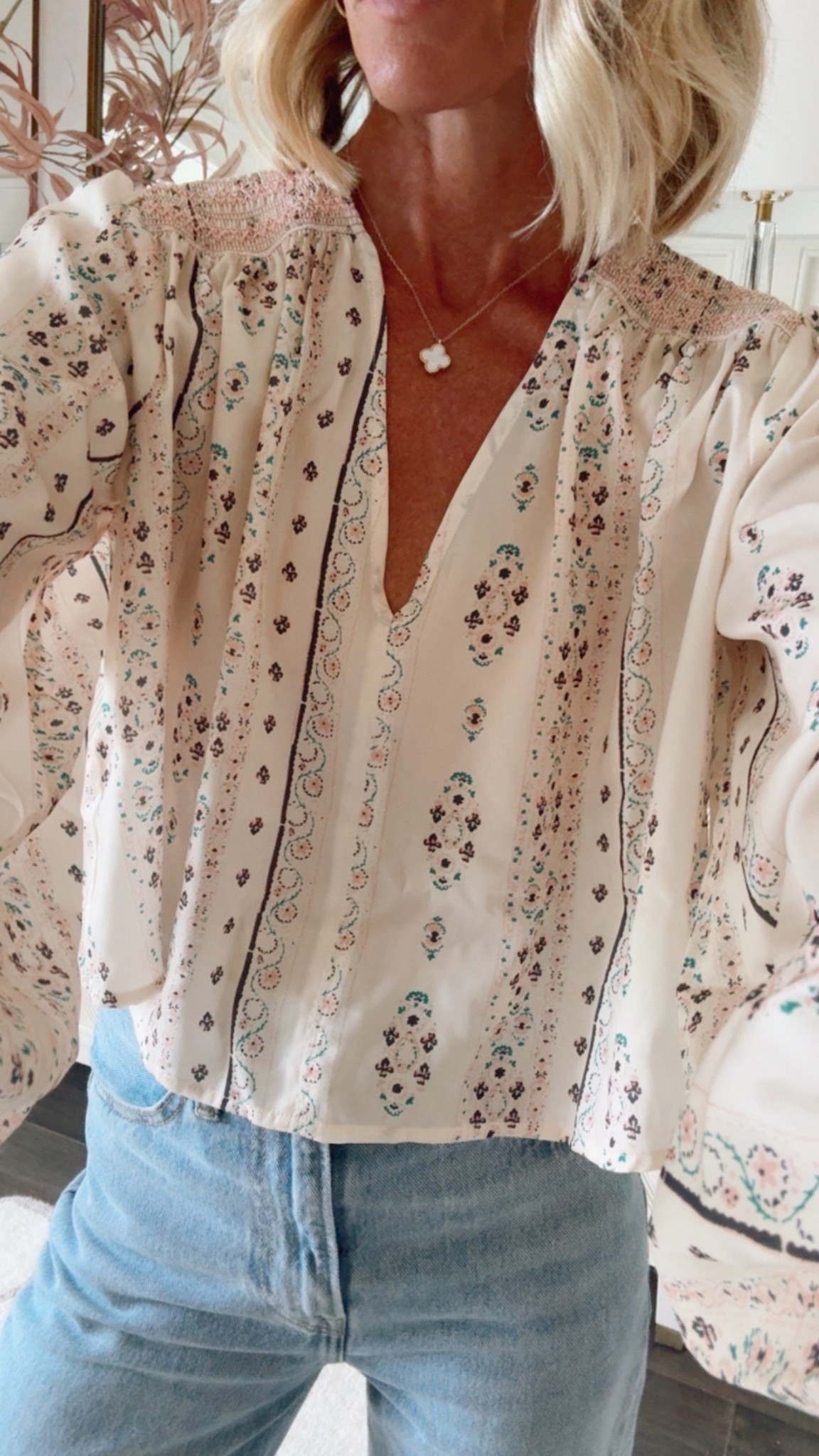 Wearing this pretty blouse to meetings today🤍 It’s on SALE today too!!✨

#LTKFindsUnder100 #LTKSaleAlert #LTKStyleTip