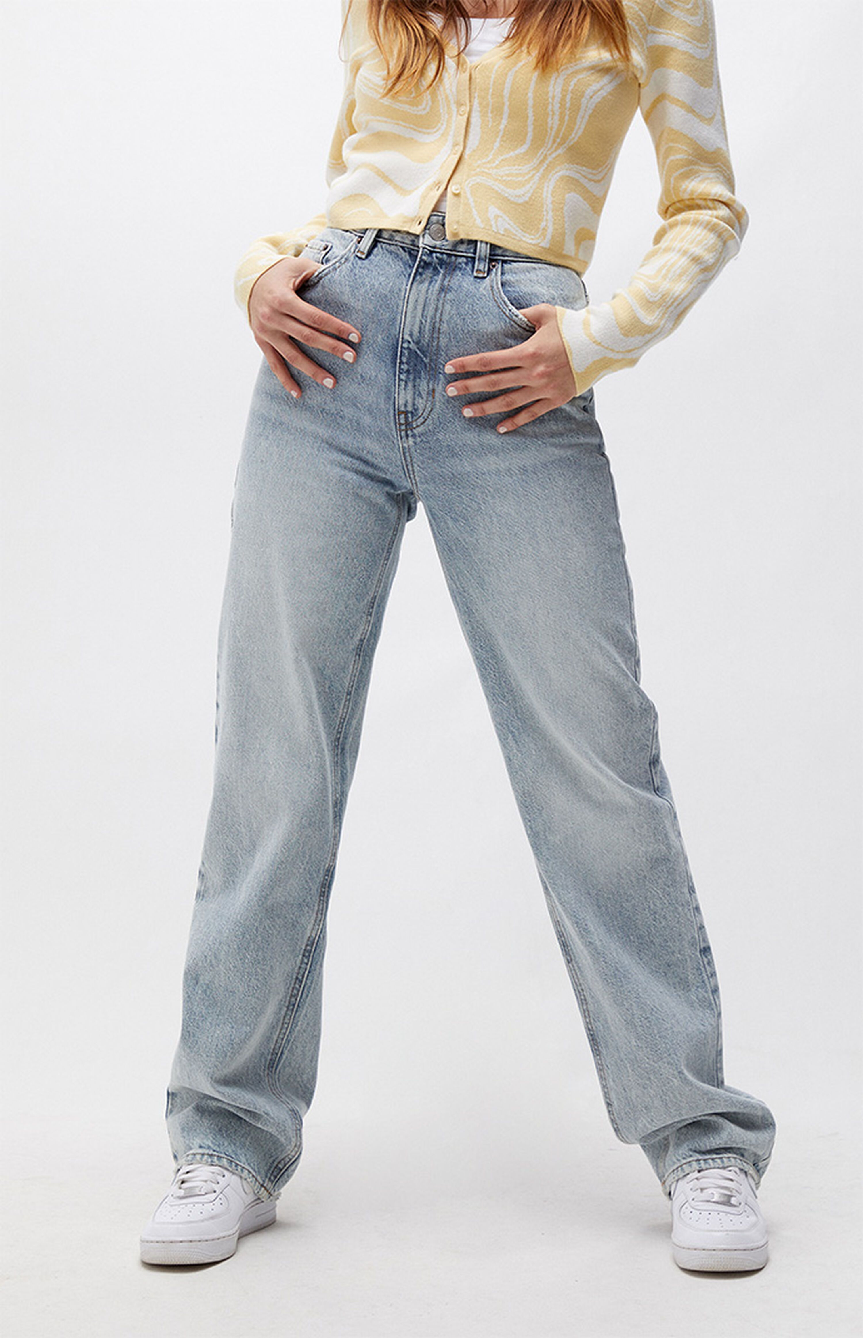 PacSun Eco Light Blue '90s Boyfriend Jeans | PacSun | PacSun