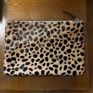 Clare V Pony Hair Leopard Clutch | Poshmark