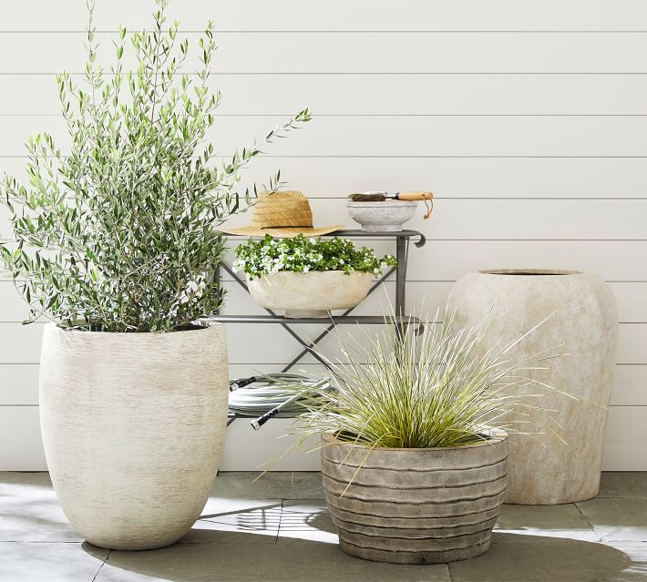 Artisan Cachepot, X-Large - Ivory | Pottery Barn (US)
