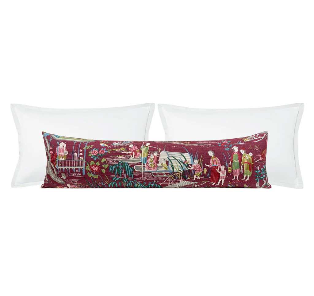 THE XL LUMBAR :: YANGTZE RIVER // AUBERGINE | LITTLE DESIGN COMPANY