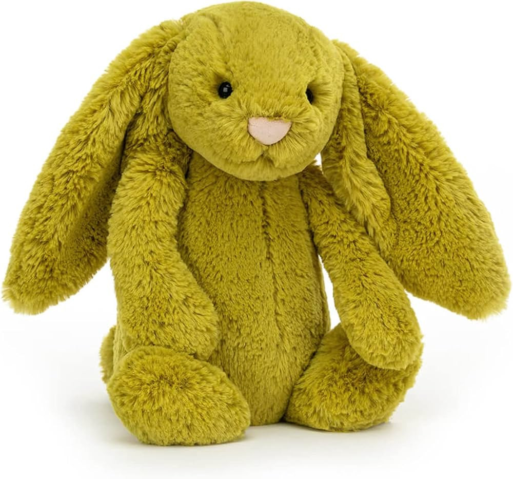 Jellycat Bashful Zingy Bunny Medium Stuffed Animal | Amazon (US)