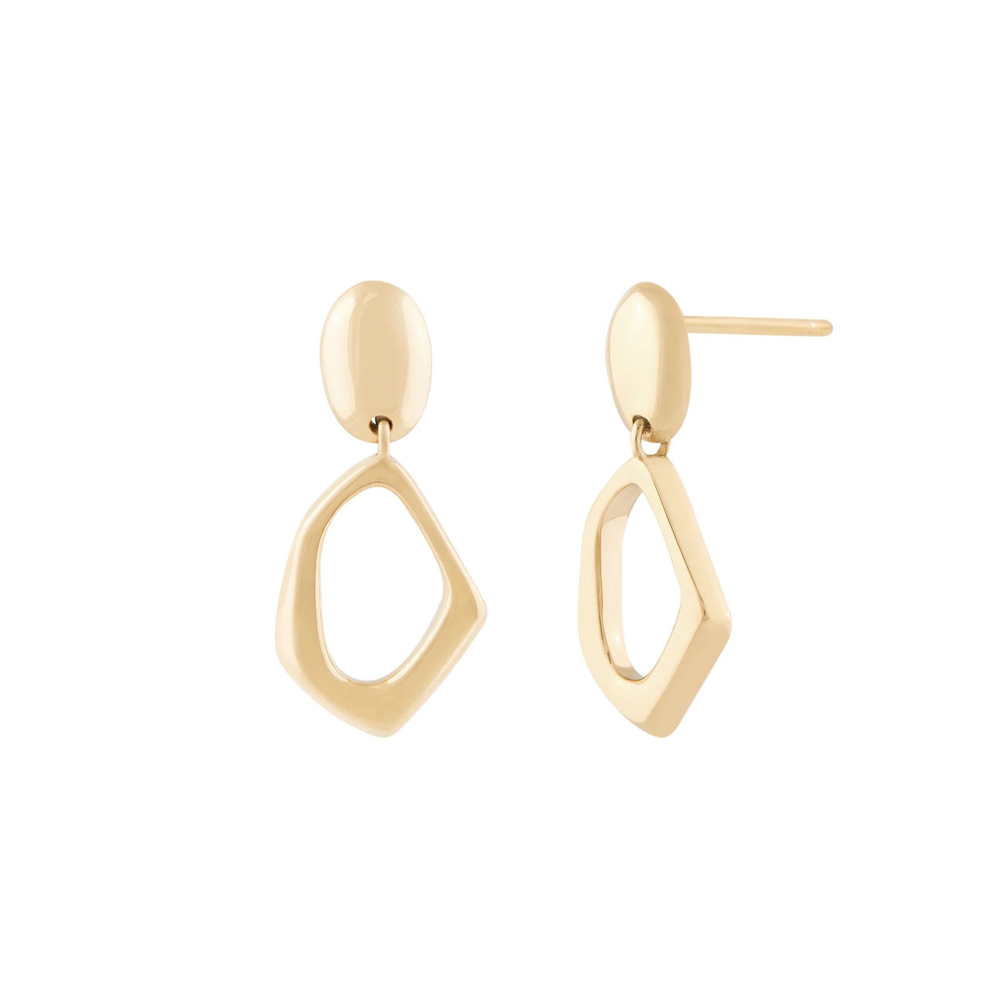 Nova Earrings - Gold | Twenty Compass